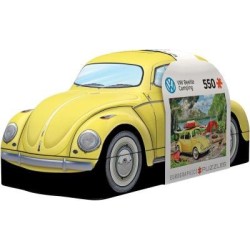 VW Beetle Camping Tin - 550 pieces/Tins Puzzle VW Beetle Camping Tin - 550 pieces/Tins Puzzle