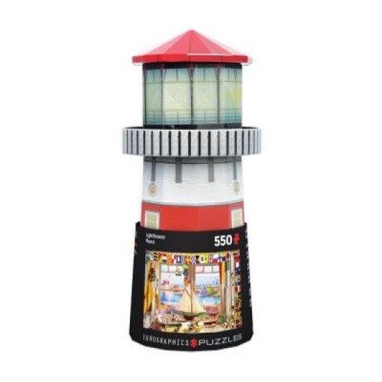 Lighthouse Tin - 550 pieces/Tins Puzzle