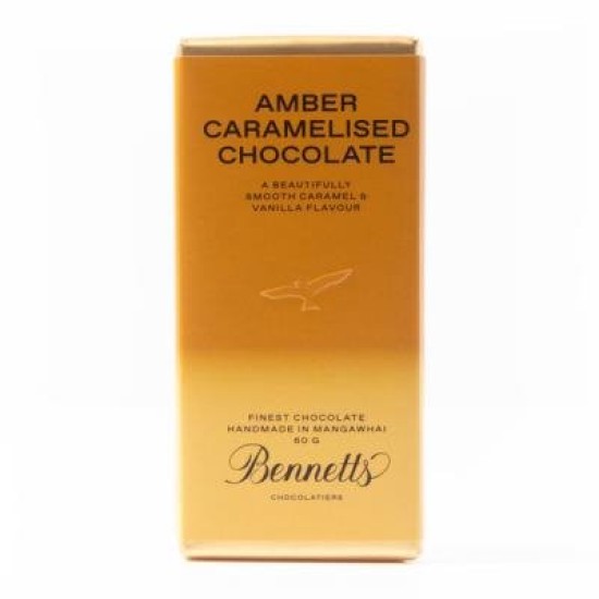 Bennetts Chocolate 60g Bar Amber
