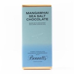 Bennetts Chocolate 60g Bar Sea Salt Dark Choc Bennetts Chocolate 60g Bar Sea Salt Dark Choc