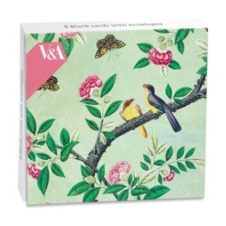 CHINESE WALLPAPER: MINI NOTECARD PKT 8 CHINESE WALLPAPER: MINI NOTECARD PKT 8