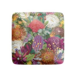 DD  BUSH BLOOMS FLORAL FRIDGE MAGNET