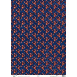 LOBSTER PATTERN FOILED WRAP LOBSTER PATTERN FOILED WRAP