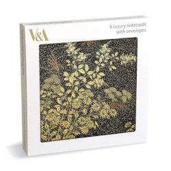 LACQUERED WRITING BOX LUX SQ NOTECARD WALLET 6 PKT LACQUERED WRITING BOX LUX SQ NOTECARD WALLET 6 PKT