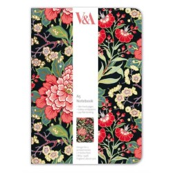 PEONY AND PRUNUS A5 LUXURY NOTEBOOK PEONY AND PRUNUS A5 LUXURY NOTEBOOK