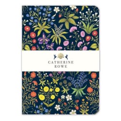 MEDIEVAL FLORAL A5 LUXURY NOTEBOOK
