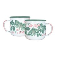 PURIRI MOTHS ENAMEL MUG