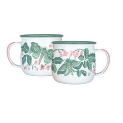 PURIRI MOTHS ENAMEL MUG