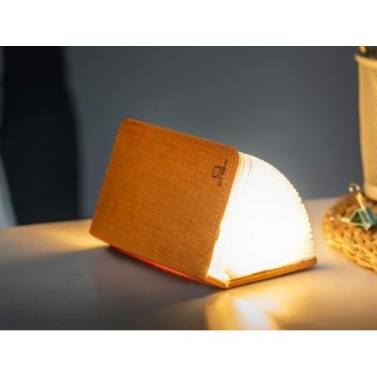 DDD  MINI HARMONY ORANGE FABRIC SMART LED BOOKLIGHT