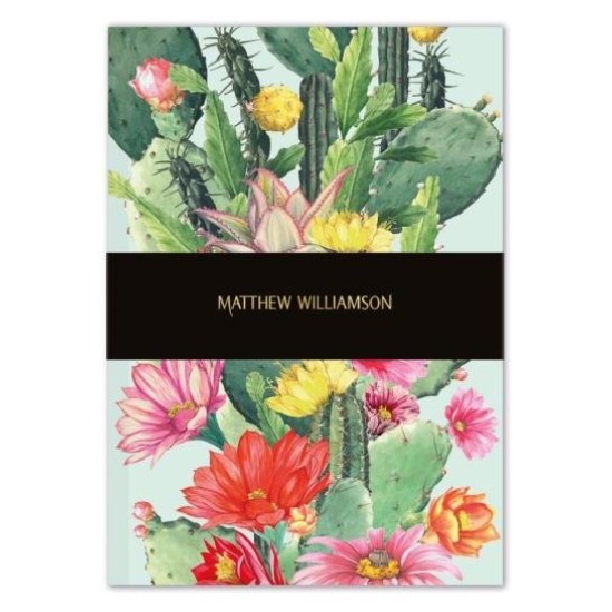 CACTUS FLOWERS DELUXE NOTEBOOK