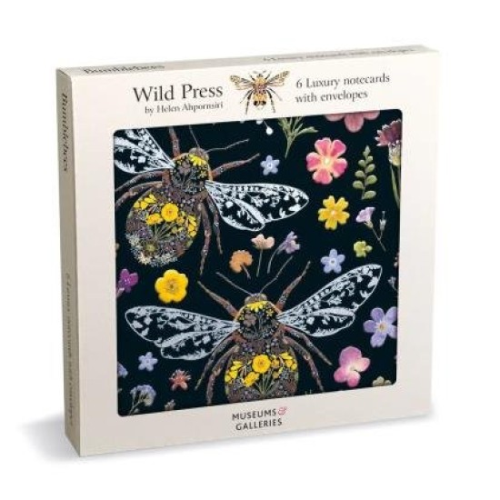 BUMBLEBEES LUX SQ NOTECARD WALLET 6 PKT