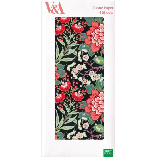 PEONY AND PRUNUS TISSUE PAPER