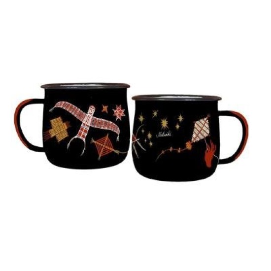 MATARIKI ENAMEL MUG