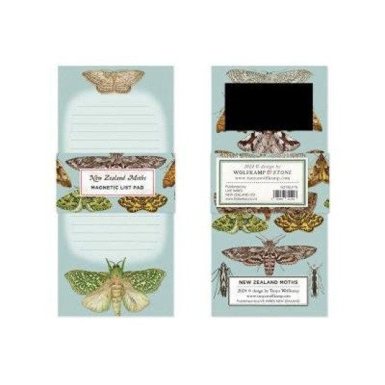 MOTHS MAGNETIC LIST PAD