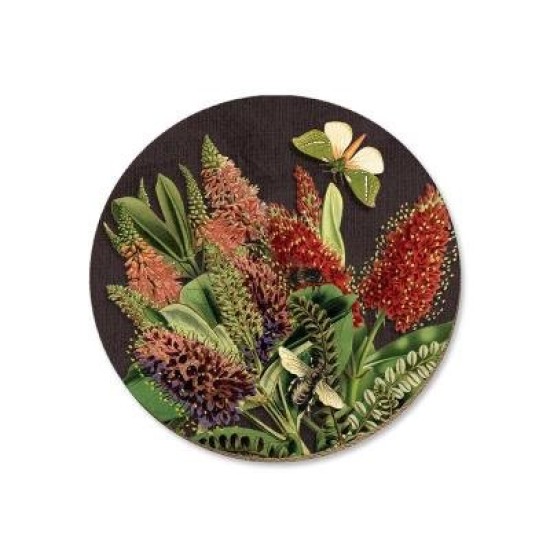HEBE & MOTH COASTER