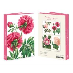 GARDEN FLOWERS NOTECARDS PKT 12 GARDEN FLOWERS NOTECARDS PKT 12