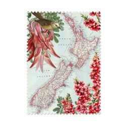 MAP OF NEW ZEALAND LENS CLOTH MAP OF NEW ZEALAND LENS CLOTH