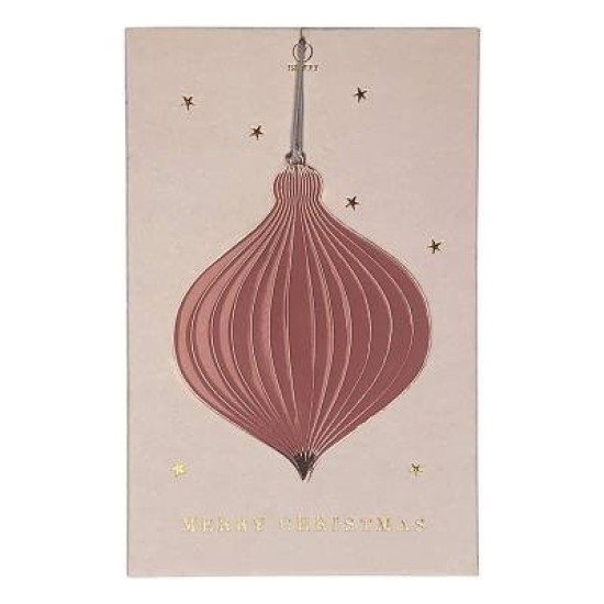 RICH APRICOT HANGING ORNAMENT
