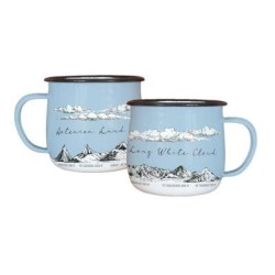 NZ MOUNTAINS ENAMEL MUG NZ MOUNTAINS ENAMEL MUG
