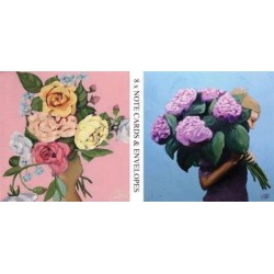 POSY 1V / PICKING POSIES NOTECARDS PKT 8 POSY 1V / PICKING POSIES NOTECARDS PKT 8