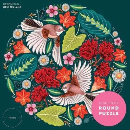 CHIRPY FANTAILS ROUND 1000 PCE PUZZLE