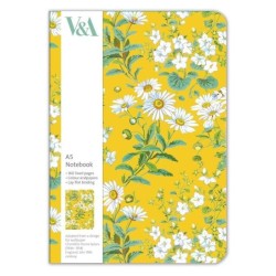 Yellow Daisies A5 Luxury Notebook