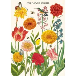 CAVALLINI D Flower Garden Poster Wrap CAVALLINI D Flower Garden Poster Wrap
