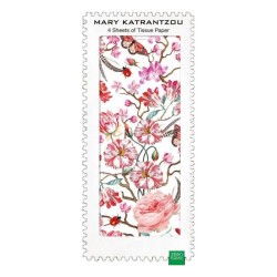 Red Floral - Gift Tissue Paper