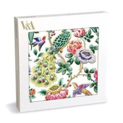 Chinoiserie 6 Pkt - Sq Luxury Notecard Wallet Chinoiserie 6 Pkt - Sq Luxury Notecard Wallet