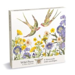 Wild Press Birds Notecard Set 4 X 2 Wild Press Birds Notecard Set 4 X 2