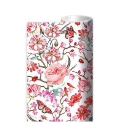 Red Floral - Roll Wrap