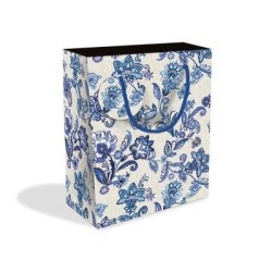 Paisley Blue Med Bag