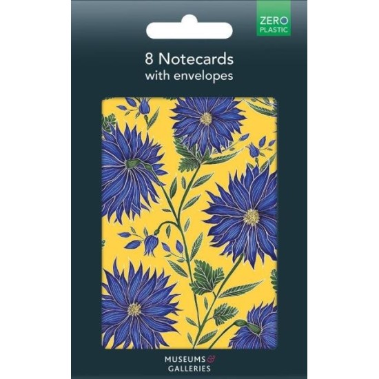 Blue Flowers 8 Pkt -