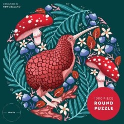 Kooky Kiwi 1000 Pce - Round Puzzle Kooky Kiwi 1000 Pce - Round Puzzle