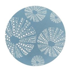 Kina Blue 10cm - Round Coaster Kina Blue 10cm - Round Coaster