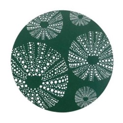 Kina Green 10cm - Round Coaster Kina Green 10cm - Round Coaster