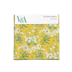 Yellow Daisies Paper Napkin Pkt 20