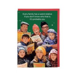Weird Relative - Christmas Card Weird Relative - Christmas Card