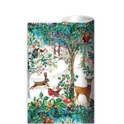 Winter Forest Glade - Christmas Roll Wrap