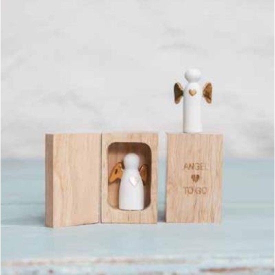 Small Angel To Go - Christmas Decorative Angel