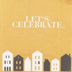 D Let's Celebrate - Christmas Luncheon Napkins D Let's Celebrate - Christmas Luncheon Napkins