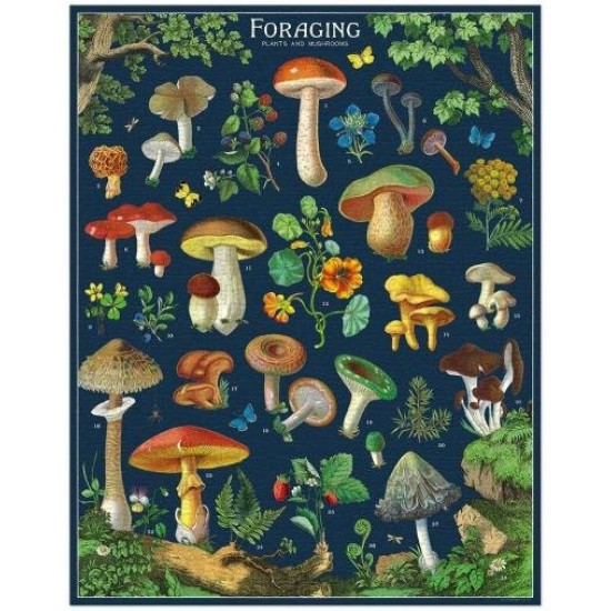 CAVALLINI Foraging 1000 Pce - Vintage Puzzle