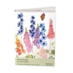 Flower Studies 8 Pkt - Notecards Flower Studies 8 Pkt - Notecards