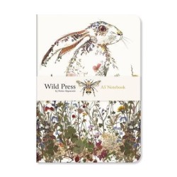 Wildflower Hare - A5 Luxury Notebook