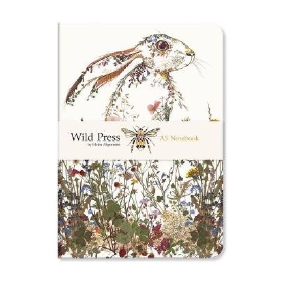 Wildflower Hare - A5 Luxury Notebook