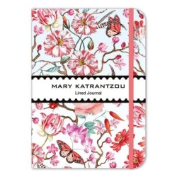 Red Floral - Elastic Closure Journal