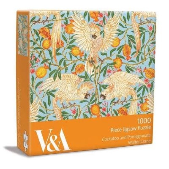 Cockatoo & Pomegranate 1000 Pce - Jigsaw Puzzles