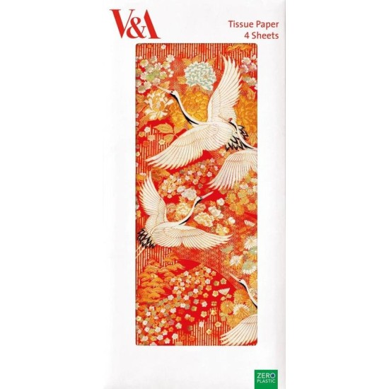 Kimono Cranes Tissue Paper