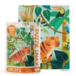 In The Jungle 48 Pce - Puzzle Snax In The Jungle 48 Pce - Puzzle Snax