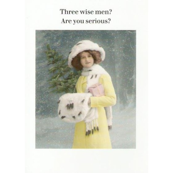 Three Wise Men ? - Christmas Card